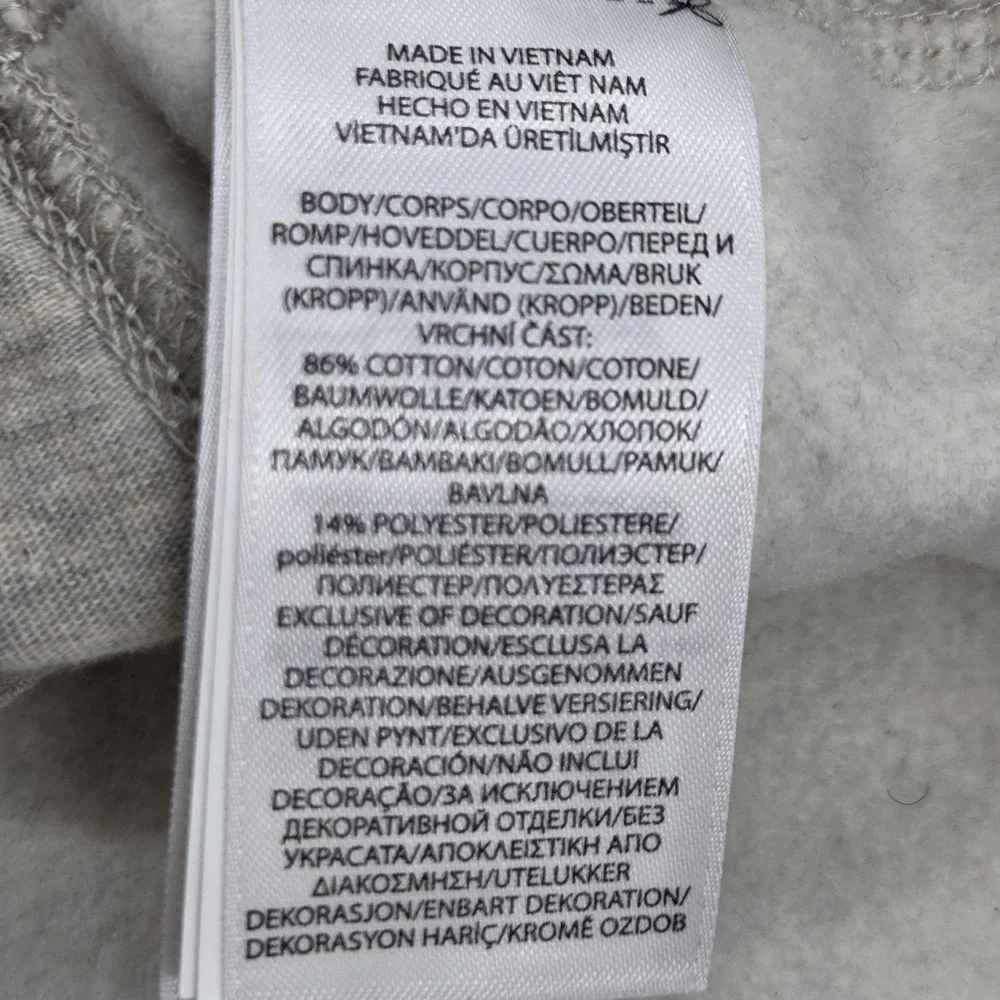 Polo Ralph Lauren Fleece Sweatpants Men XXL Gray Pony Logo Drawstring NWOT